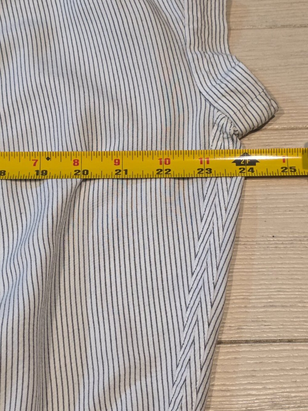 Madewell Dalton Stripe Central Button Down Blouse | Size S - Picture 7 of 9